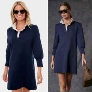 LIKE NEW- Tuckernuck Ruffle Shirt Dress